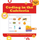 Book cover of CODING IN THE CAFETERIA