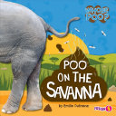 Book cover of POO ON THE SAVANNA