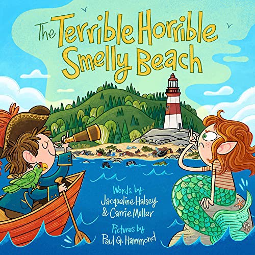 Book cover of TERRIBLE HORRIBLE SMELLY BEACH