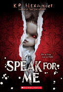 Book cover of SPEAK FOR ME