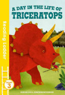 Book cover of DAY IN THE LIFE OF TRICERATOPS