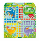 Book cover of LUDO BOARD GAMES DINOSAURS