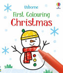 Book cover of 1ST COLOURING CHRISTMAS