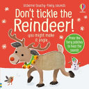 Book cover of DON'T TICKLE REINDEER