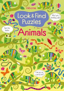 Book cover of LOOK-AND-FIND PUZZLES ANIMALS