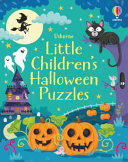 Book cover of LITTLE CHILDREN'S HALLOWEEN PUZZLES