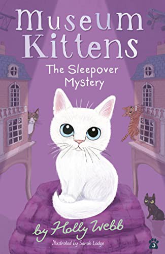 Book cover of MUSEUM KITTENS 03 SLEEPOVER MYSTERY