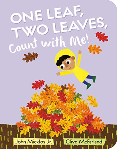 Book cover of 1 LEAF 2 LEAVES COUNT WITH ME