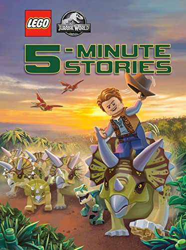 Book cover of LEGO JURASSIC WORLD 5-MINUTE STORIES COL