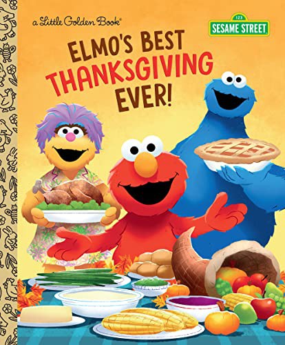 Book cover of ELMO'S BEST THANKSGIVING EVER