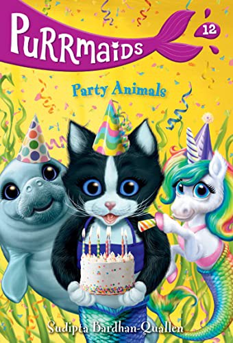 Book cover of PURRMAIDS 12 PARTY ANIMALS