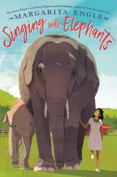 Book cover of SINGING WITH ELEPHANTS