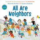 Book cover of ALL ARE NEIGHBORS - ALL ARE WELCOME