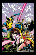 Book cover of X-MEN - THE ANIMATED SERIES - THE ADAPTA