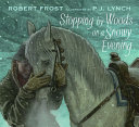 Book cover of STOPPING BY WOODS ON A SNOWY EVENING