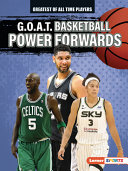 Book cover of GOAT BASKETBALL POWER FORWARDS