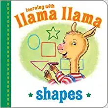 Book cover of LLAMA LLAMA SHAPES