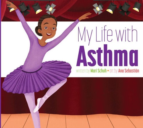Book cover of MY LIFE WITH ASTHMA