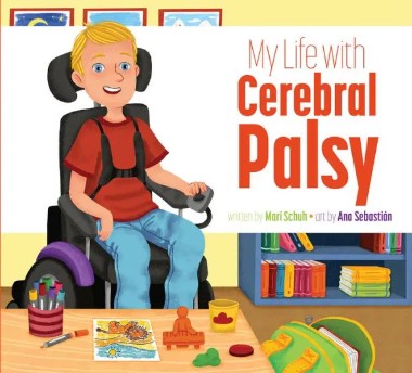 Book cover of MY LIFE WITH CEREBRAL PALSY