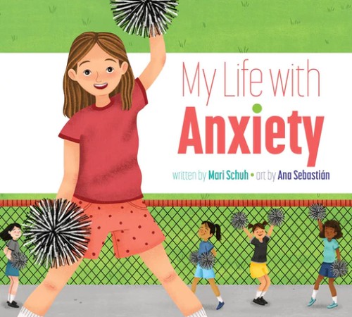 Book cover of MY LIFE WITH ANXIETY