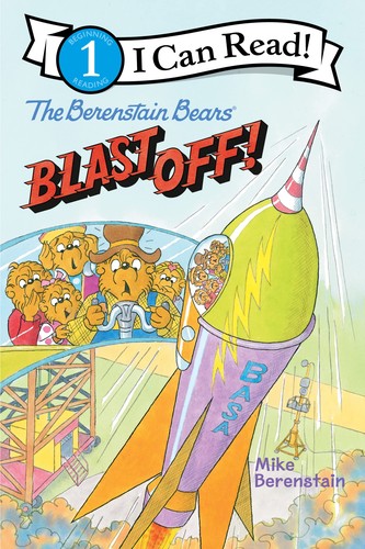Book cover of BERENSTAIN BEARS BLAST OFF