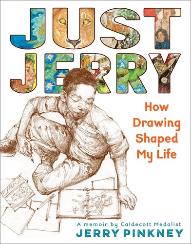 Book cover of JUST JERRY - HOW DRAWING SHAPED MY LIFE