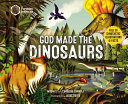 Book cover of GOD MADE THE DINOSAURS
