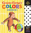 Book cover of CURIOUS GEORGE'S COLORS - HIGH CONTRAST