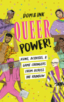 Book cover of QUEER POWER - ICONS ACTIVISTS & GAME