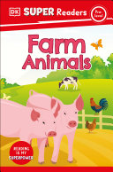 Book cover of DK READERS - FARM ANIMALS