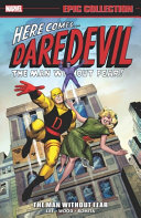 Book cover of DAREDEVIL - THE MAN WITHOUT FEAR