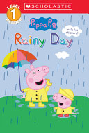 Book cover of PEPPA PIG - RAINY DAY
