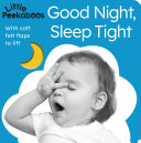 Book cover of LITTLE PEEKABOOS - GOOD NIGHT SLEEP TIGH