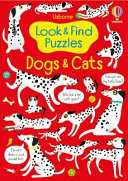 Book cover of LOOK & FIND PUZZLES - DOGS & CATS