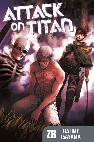 Book cover of ATTACK ON TITAN 28