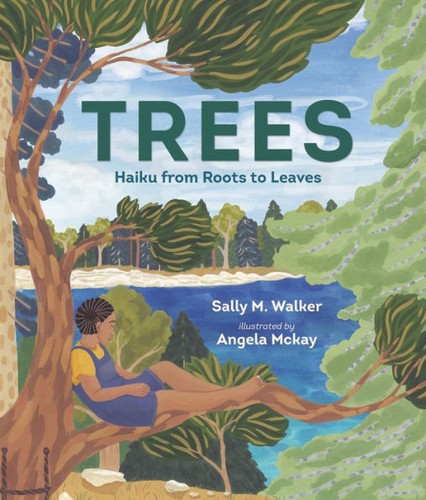 Book cover of TREES - HAIKU FROM ROOTS TO LEAVES