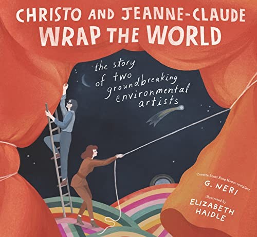 Book cover of CHRISTO & JEANNE-CLAUDE WRAP THE WORLD