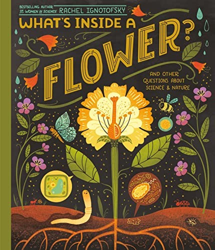Book cover of WHAT'S INSIDE A FLOWER