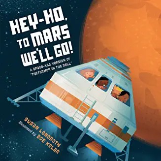Book cover of HEY-HO TO MARS WE'LL GO