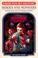 Book cover of STRANGER THINGS - HEROES & MONSTERS
