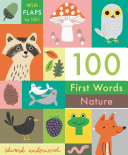 Book cover of 100 1ST WORDS - NATURE