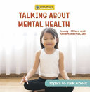Book cover of TALKING ABOUT MENTAL HEALT