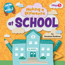 Book cover of SCHOOL MAKING A DIFFERENCE AT
