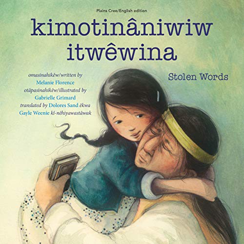 Book cover of STOLEN WORDS KIMOTINANIWIW ITWEWINA