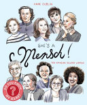 Book cover of SHE'S A MENSCH - 10 AMAZING JEWISH WOMEN