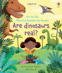 Book cover of ARE DINOSAURS REAL - VERY 1ST QUESTIONS