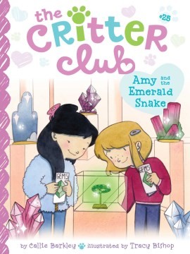 Book cover of CRITTER CLUB 25 AMY & THE EMERALD SNAK