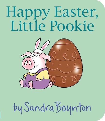 Book cover of HAPPY EASTER LITTLE POOKIE