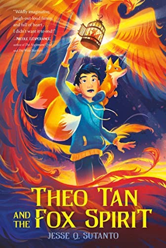 Book cover of THEO TAN 01 THE FOX SPIRIT