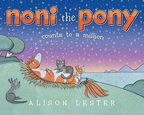 Book cover of NONI THE PONY COUNTS TO A MILLION
